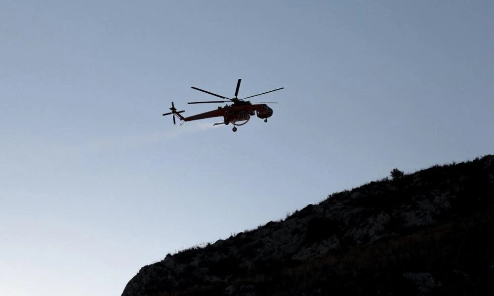Εντοπίστηκε νεκρός ο πιλότος του ελικοπτέρου που κατέπεσε χθες στη Βόρεια Εύβοια